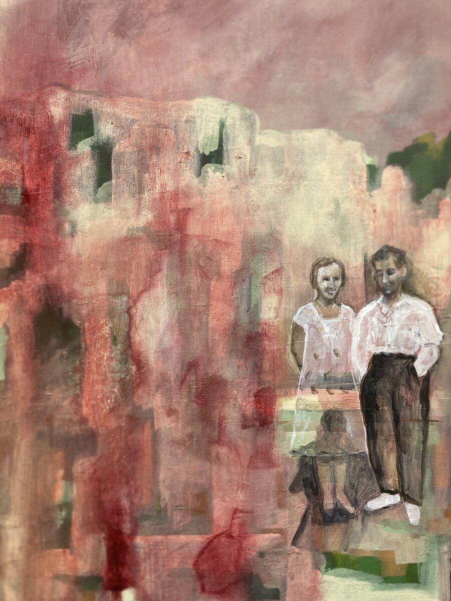 Målning av Emilie Strandberg