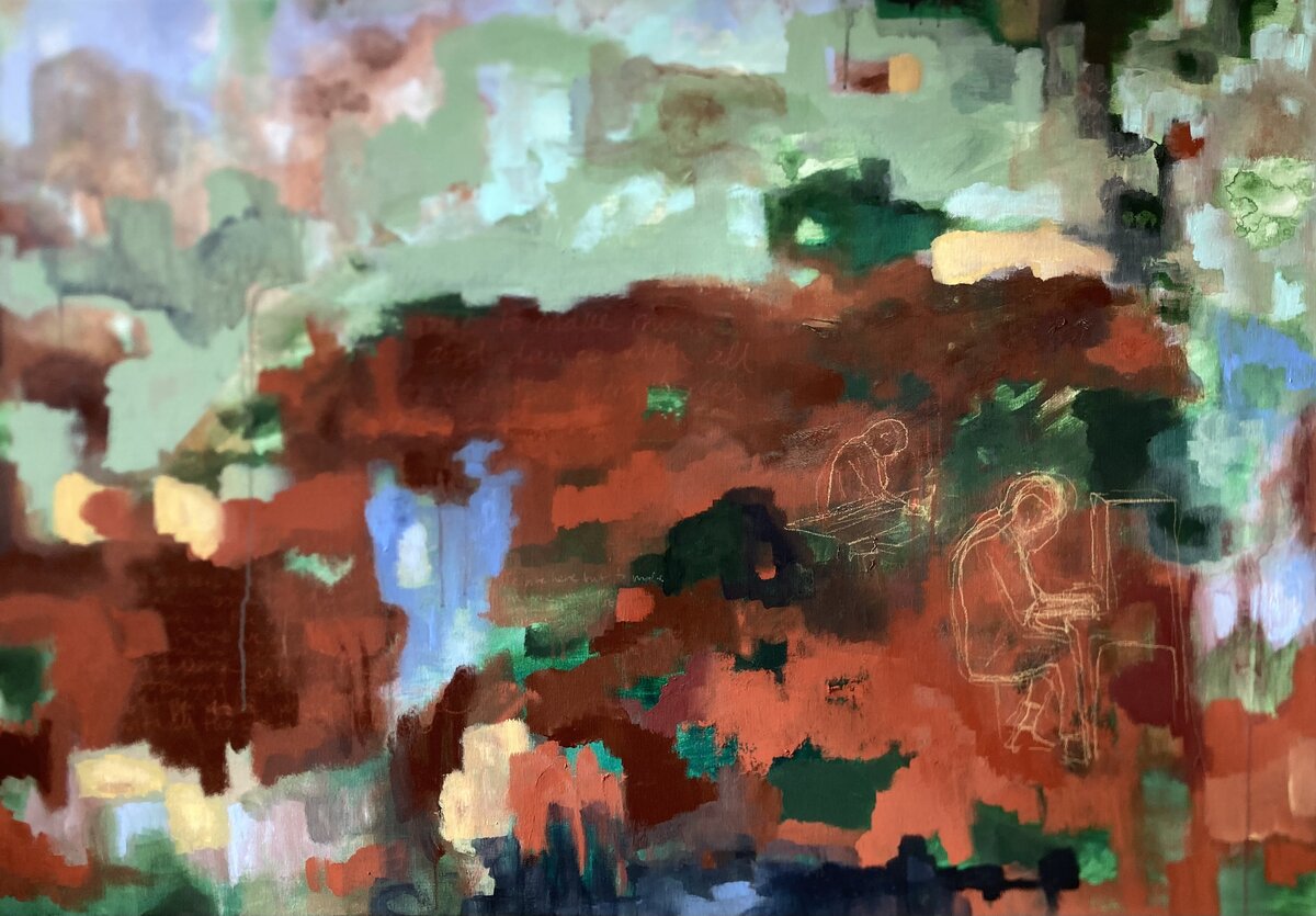 Målning av Emilie Strandberg