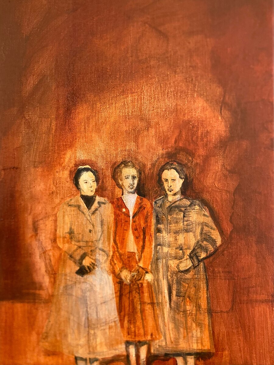 Målning av Emilie Strandberg