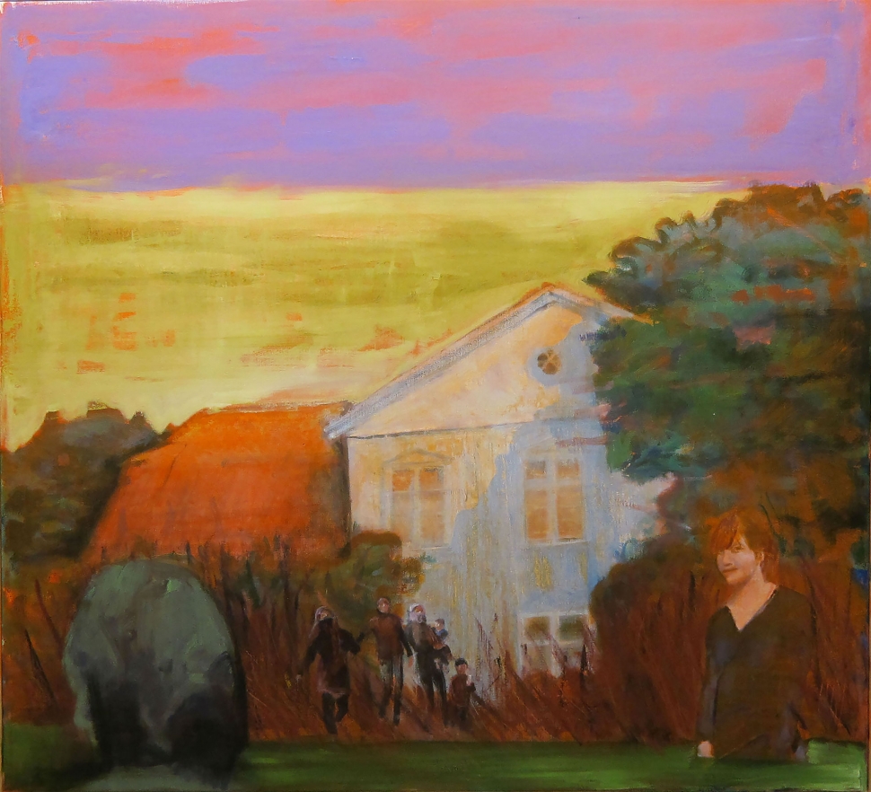 Oljemålning av Lena Selander