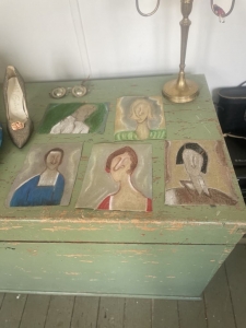 Teckning av Sanna Persson Halapi