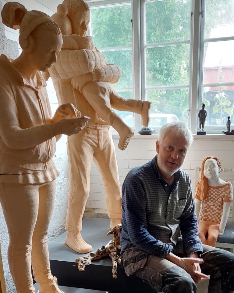 Skulptur av Jonas Högström